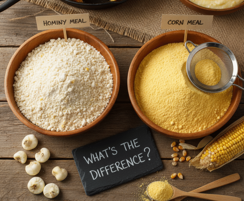 Hominy Meal vs. Corn Meal