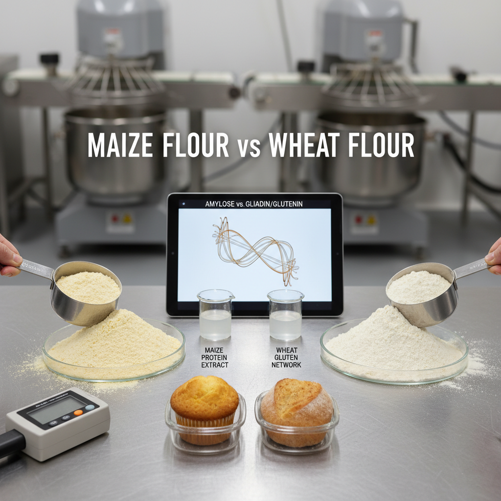 Maize Flour Vs Wheat Flour